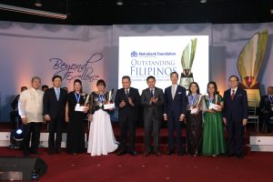 Four teachers conferred as Metrobank Foundation’s Outstanding Filipinos