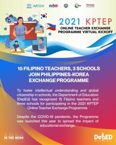 15 Filipino teachers, 3 schools join Philippines-Korea exchange programme