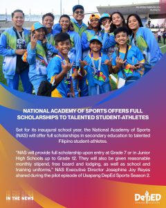 National Academy of Sports offers full scholarships to talented student-athletes