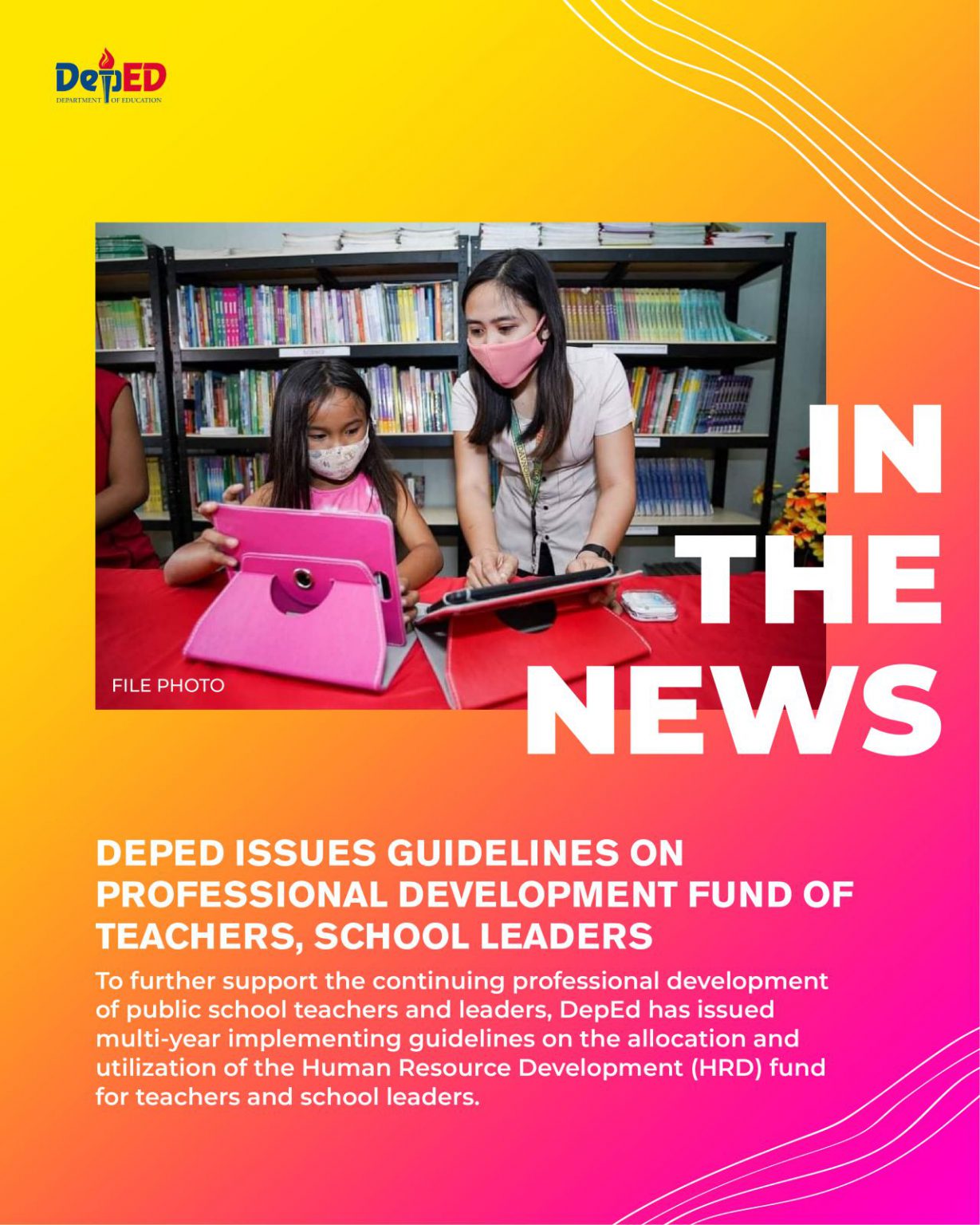 deped-issues-guidelines-on-professional-development-fund-of-teachers