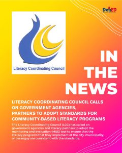 Literacy Coordinating Council calls on government agencies, partners to adopt standards for community-based literacy programs