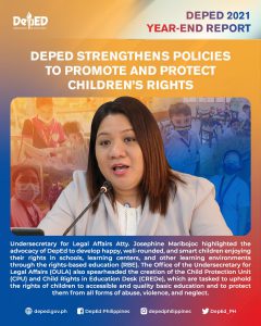 DepEd strengthens policies to promote and protect children’s rights