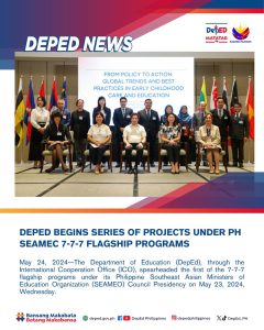 DepEd begins series of projects under PH SEAMEC 7-7-7 Flagship Programs