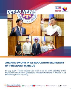 Angara Sworn in as Education Secretary by President Marcos