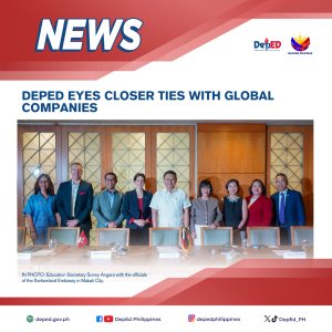 DepEd eyes closer ties with global companies